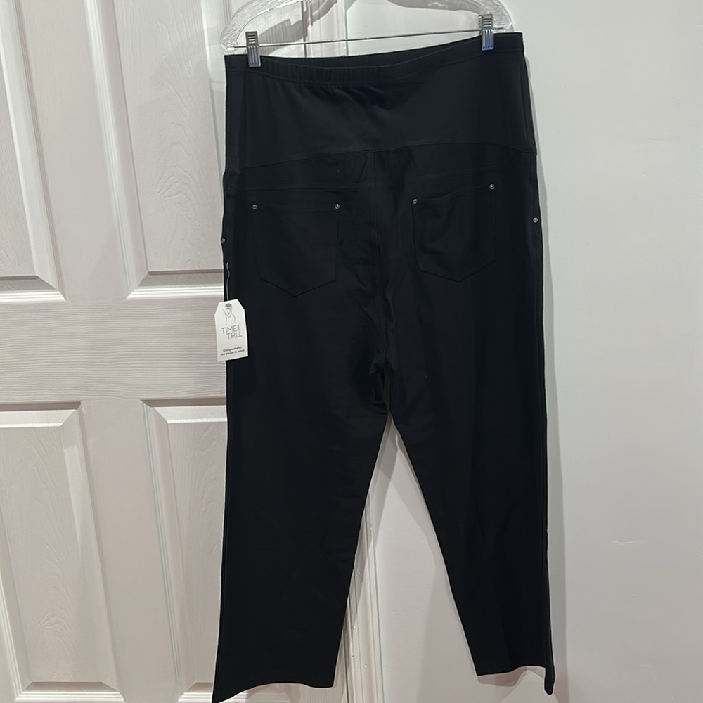 Time and Tru Maternity Essentials Straight Leg Jeggings Size XXL - Picture 7 of 12